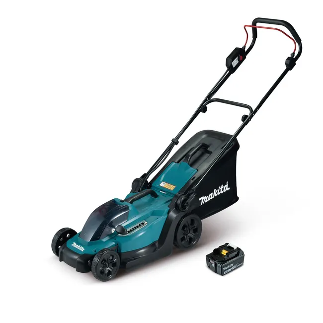 MAKITA DLM330RT Cortacésped Batería 18V 33cm 3en1 Batería 5Ah Cargador-3